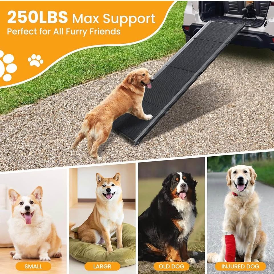 Dog Ramp, Folding Dog Ramp with Anti-Slip Surface - photo 4