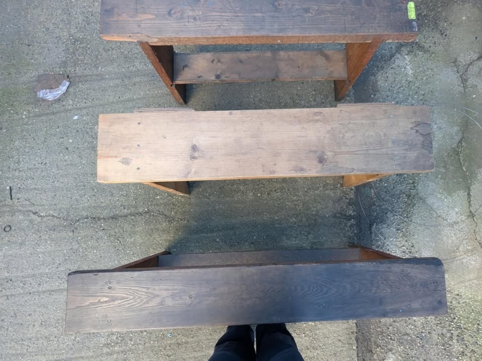 3 sturdy benches for workshop etc - photo 2