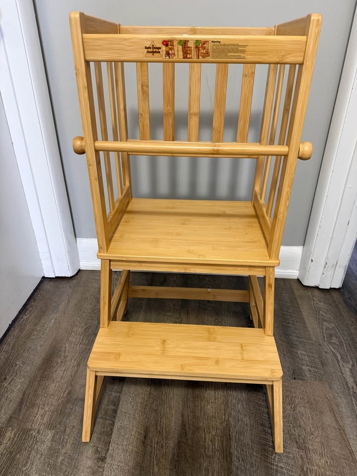 COSYLAND Kitchen Nursery Step Stool for Kids - photo 3