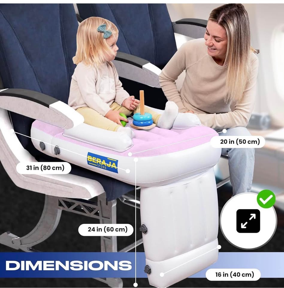 Inflatable Toddler Airplane Bed - photo 2