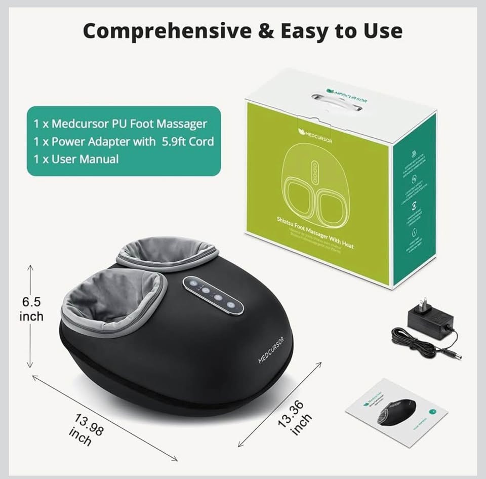 Medcursor Foot Massager with Heat - photo 5