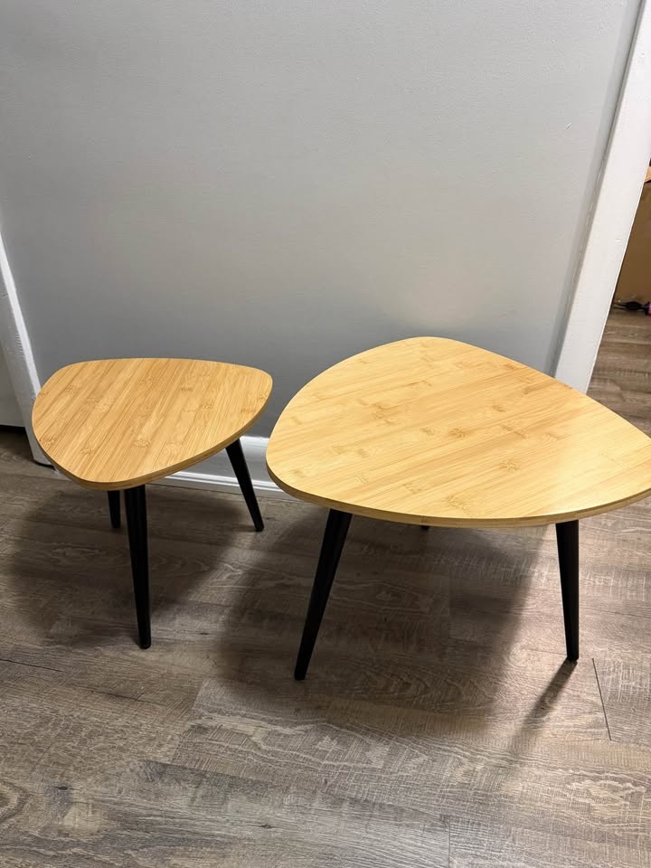 Nesting Coffee Table - Set of 2 End Tables - photo 5
