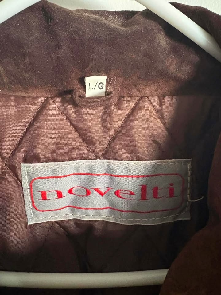 Suede ladies coat size L - photo 2