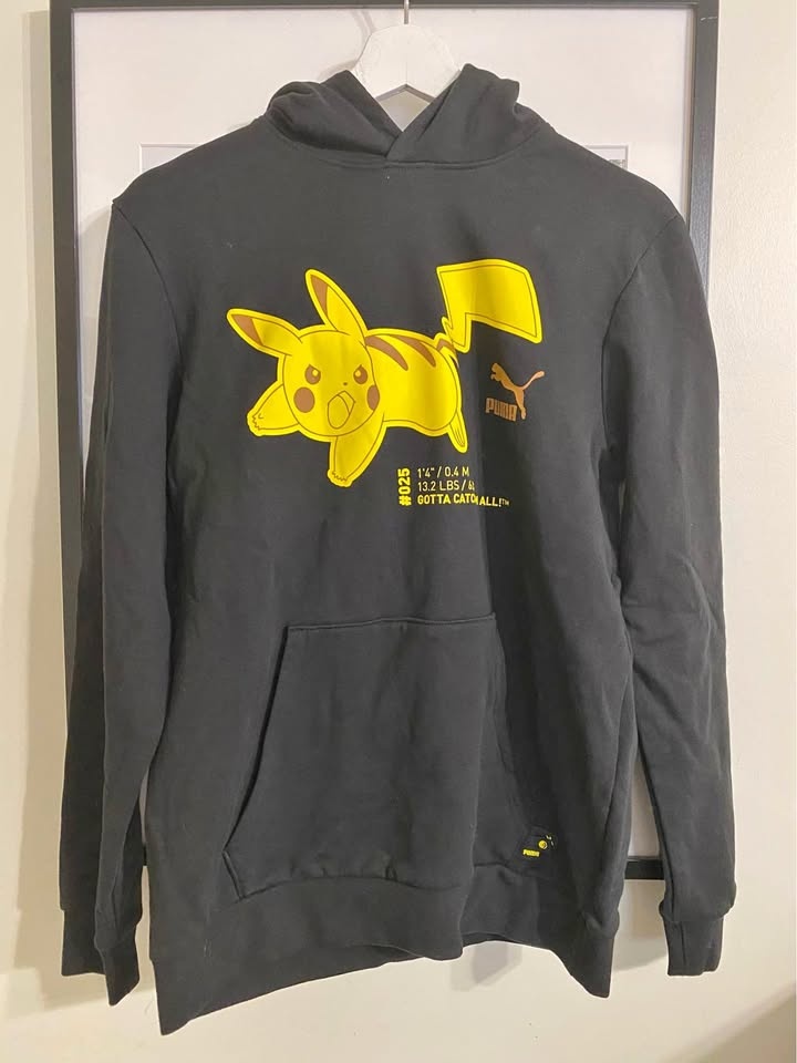 Puma x Pokemon Pikachu Hoodie Youth