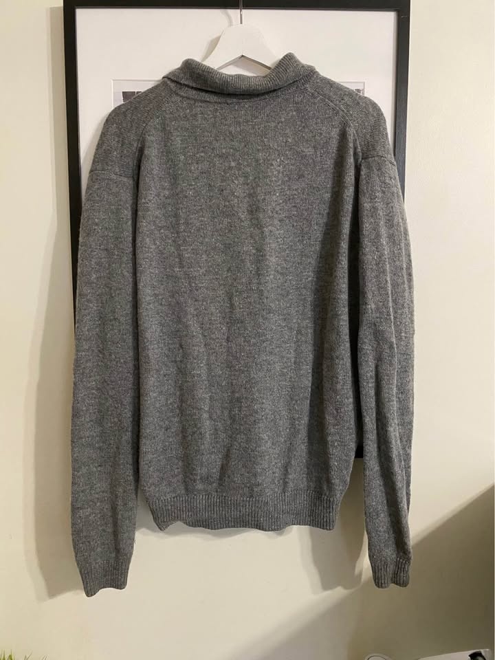 Muji Gray Wool Cardigan - photo 2