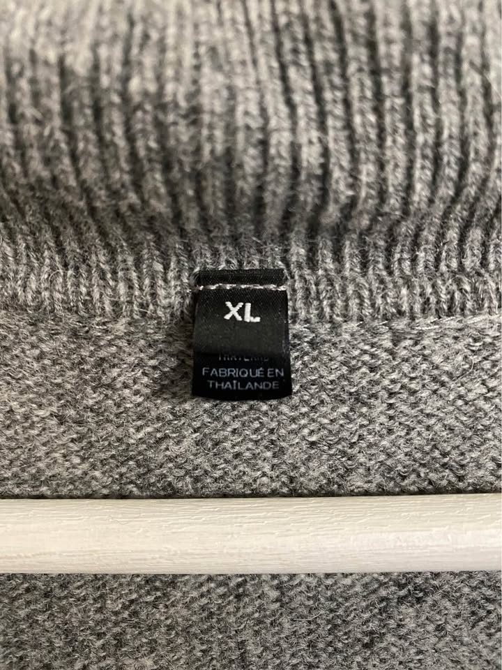 Muji Gray Wool Cardigan - photo 3