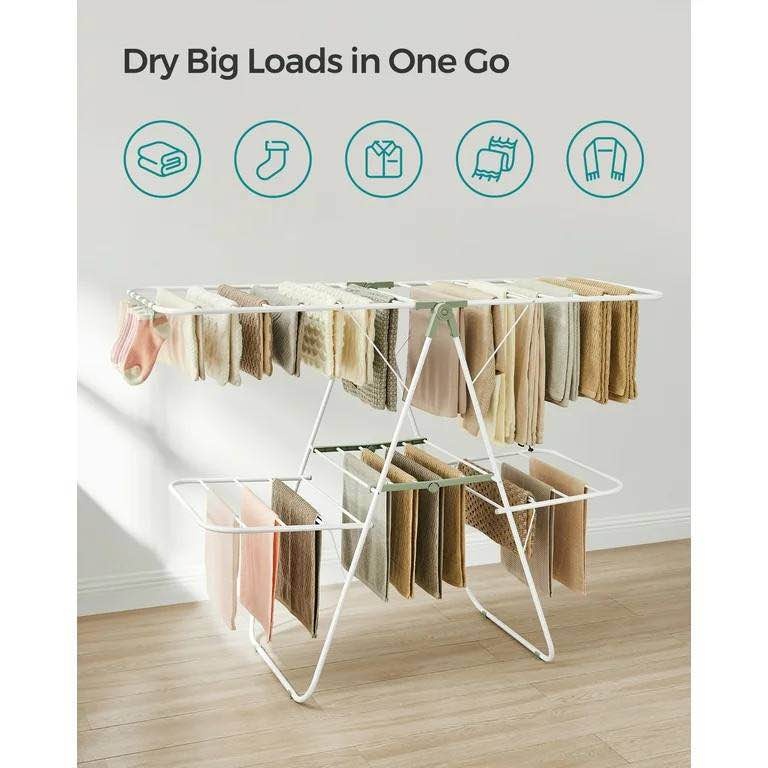 SONGMICS Clothes Drying Rack – Foldable 2-Level (NEW) - photo 5