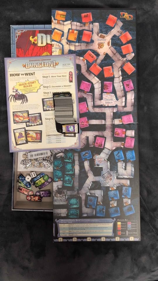 Dungeon! Fantasy Board Game - Wizards of the Coast - photo 3