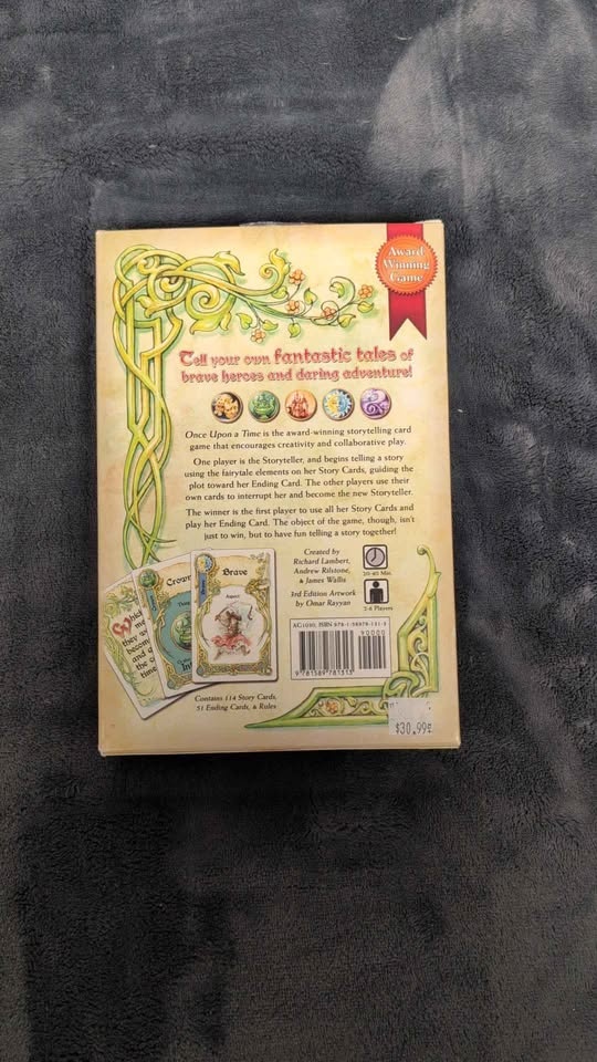 Once Upon a Time The Storytelling Card Game - Atlas Games - photo 2