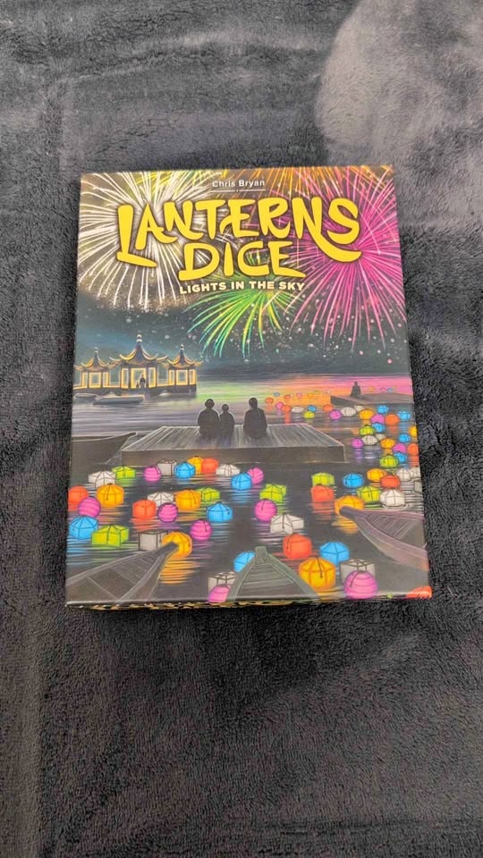 Lanterns Dice Lights in the Sky Board Game - Foxtrot Games