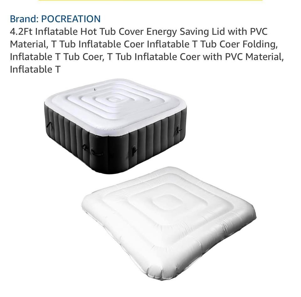 Hot Tub Inflatable Cover