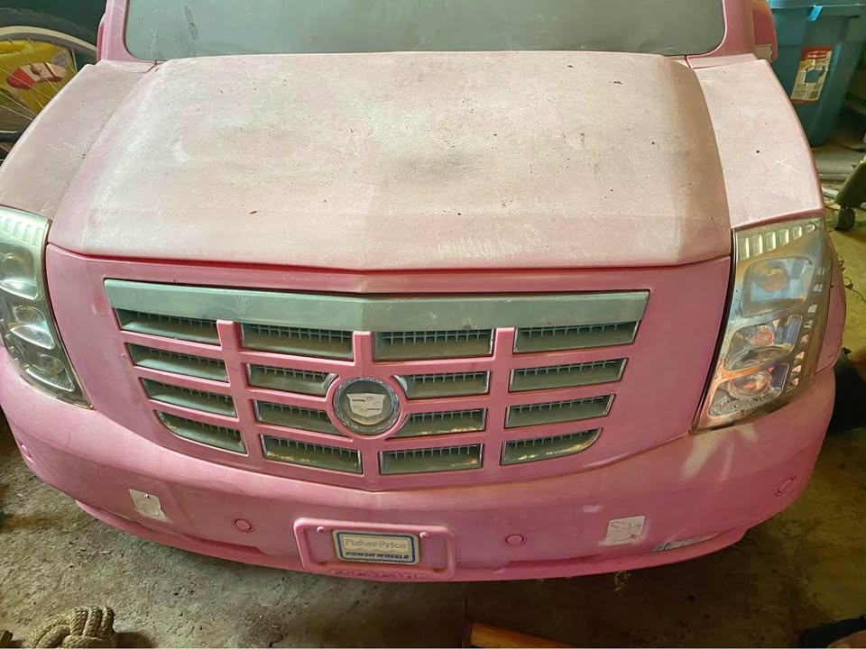 Pink Cadillac children Truck