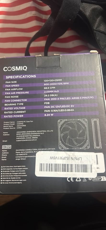 PC LED fan - photo 5