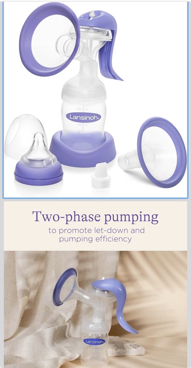 Lansinoh Manual Breast Pump - photo 3