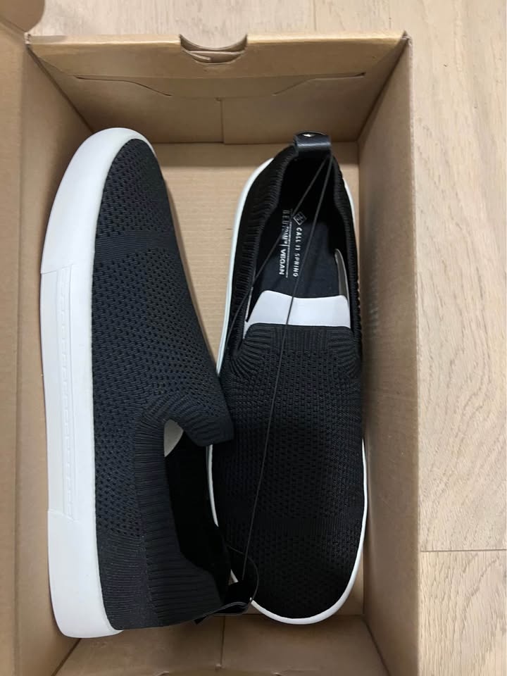 🖤			 New Call It Spring Women’s Knit Shoes|Sizes 7 &10 Black - photo 4