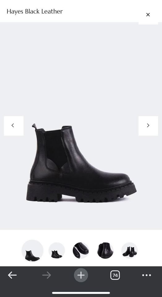 L’INTERVALLE Hayes Leather Boots - Size 39