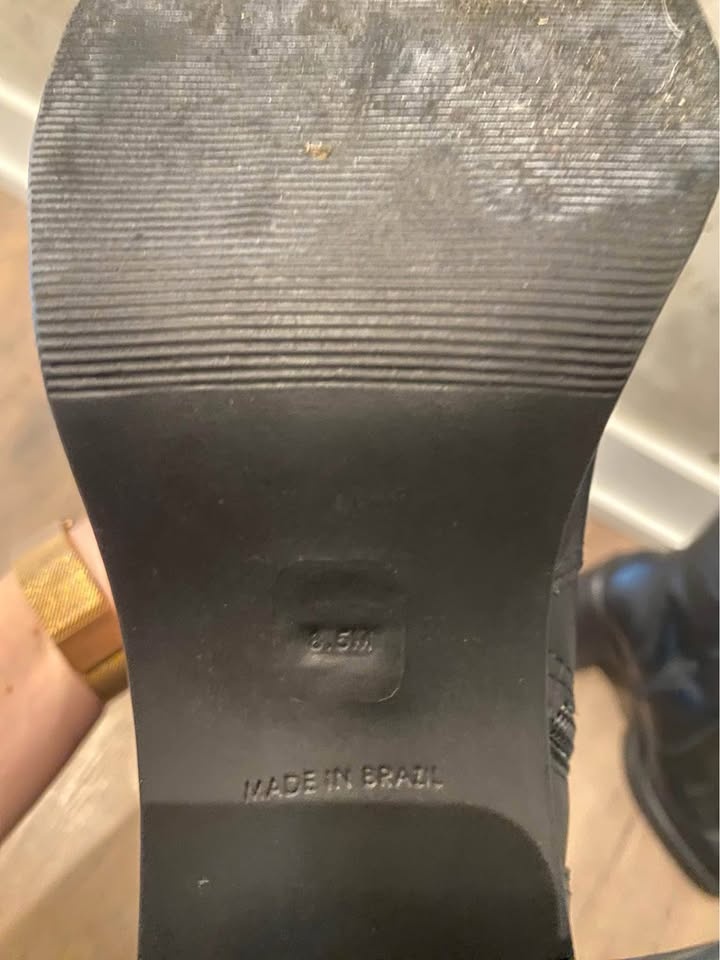 STEVE MADDEN Size 8.5 - Black FANATIK Leather Boots - photo 3