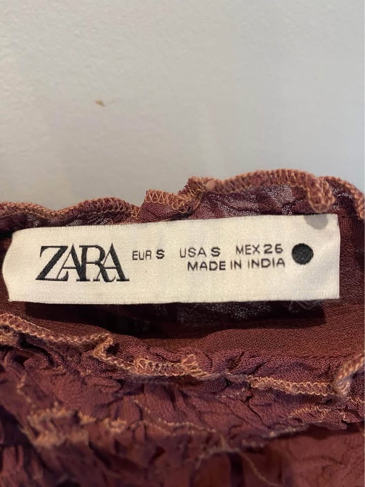 Brand New Zara Embroidered Boho Dress - photo 3