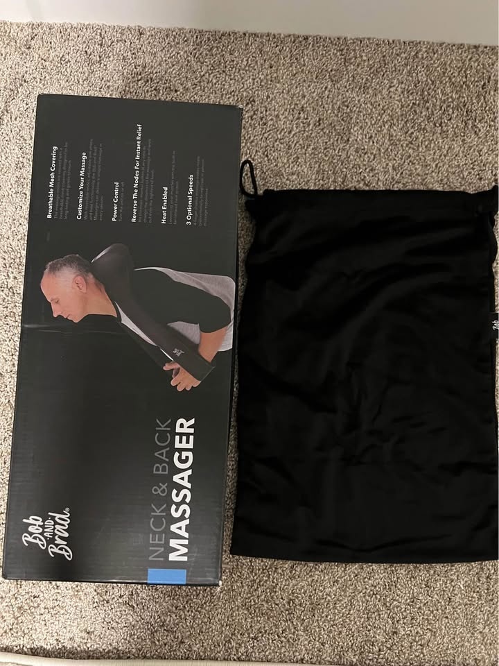 🌀 NEW Bob & Brad Massager w/ Heat (In Box) - photo 3