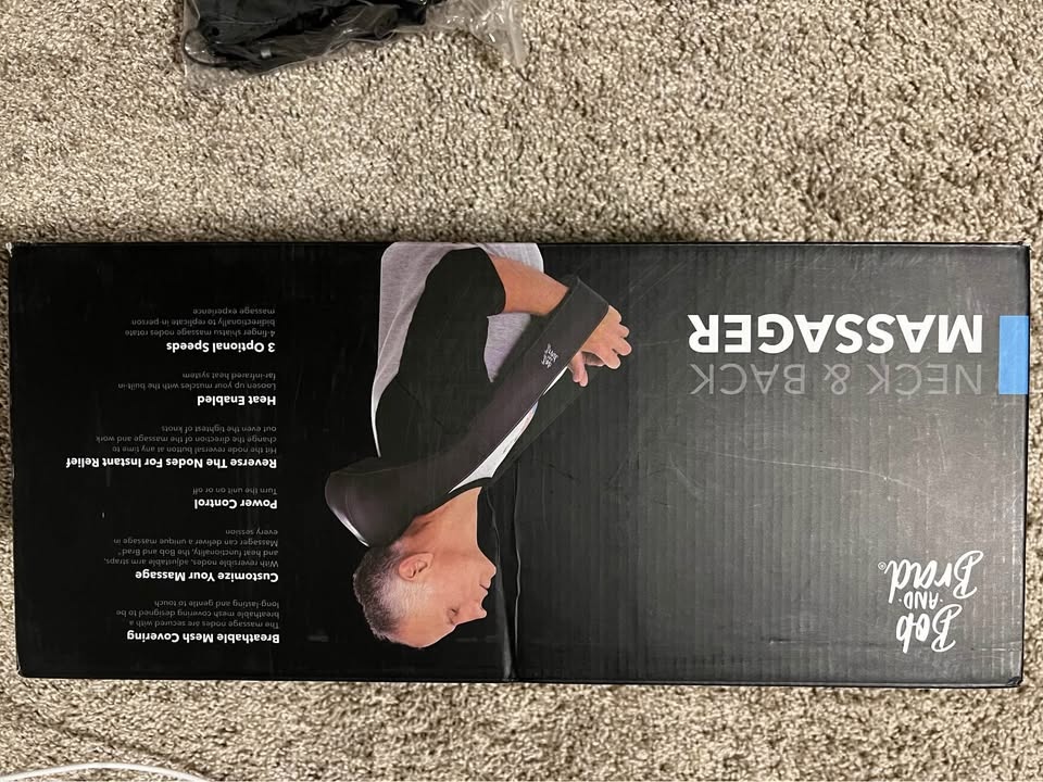 🌀 NEW Bob & Brad Massager w/ Heat (In Box) - photo 4