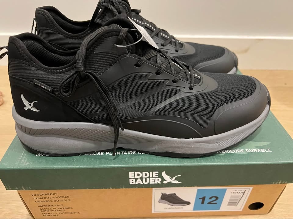 👟 NEW Eddie Bauer Pinnacle Hiker - Black - Sizes 13 - photo 4
