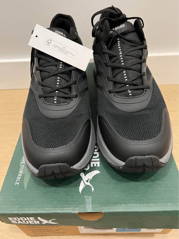 👟 NEW Eddie Bauer Pinnacle Hiker - Black - Sizes 13 - photo 5