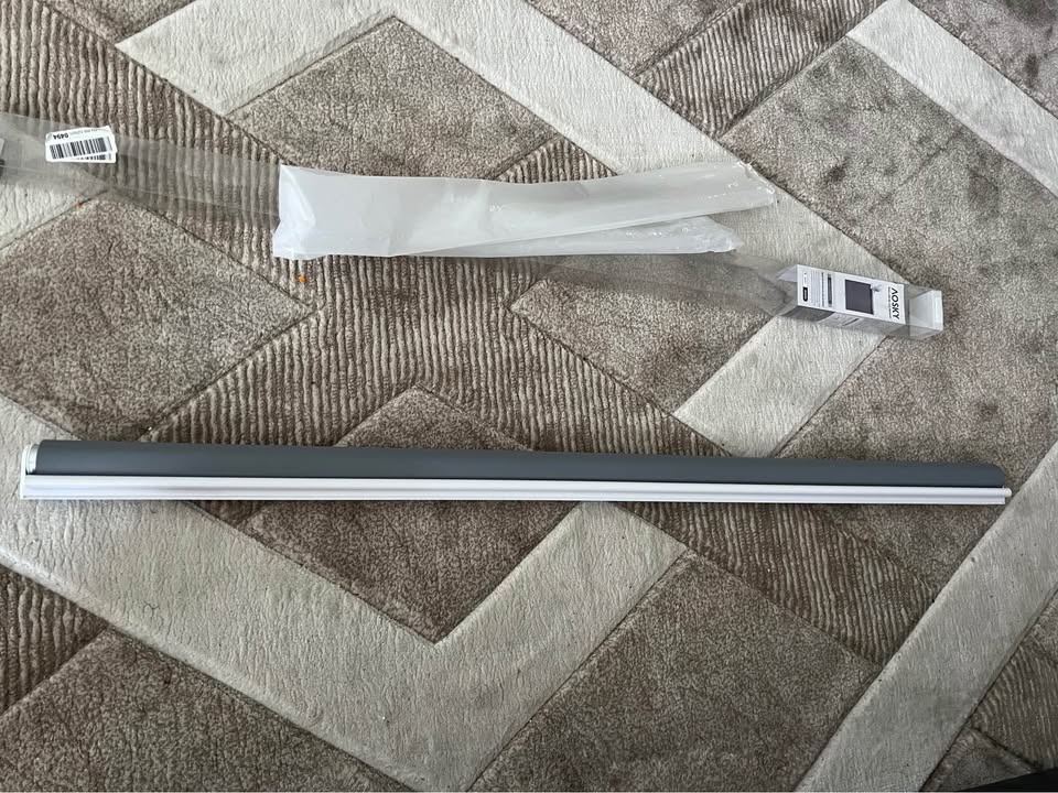 AOSKY Cordless Roller Shade – 55” W x 72” H – Grey – New - photo 4