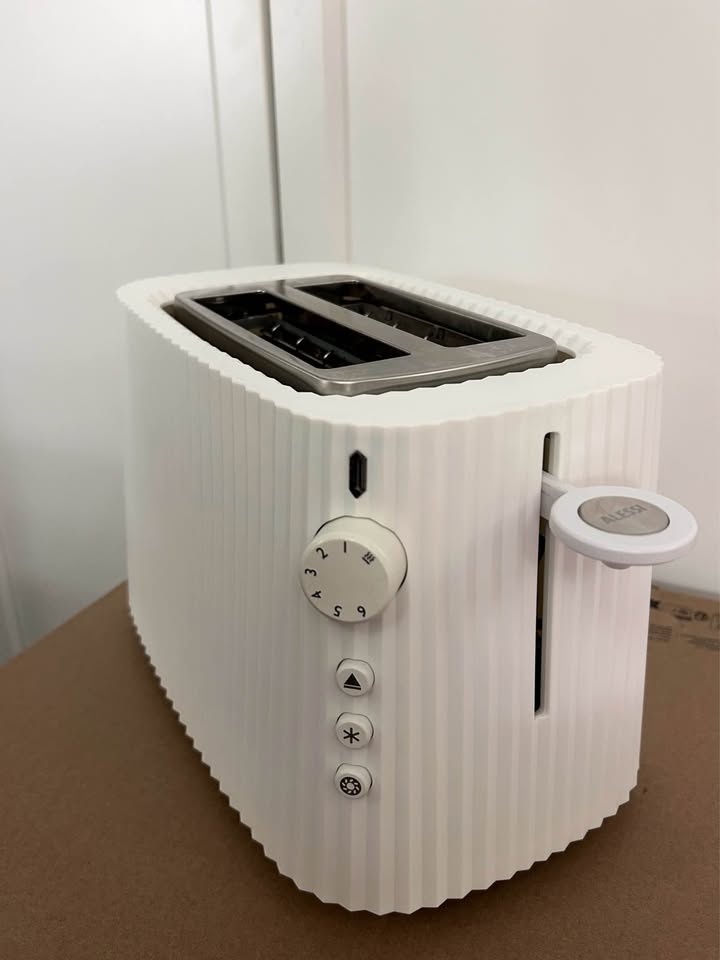 Alessi Plissé 1.7 kettle and toaster (bundle) white - photo 3