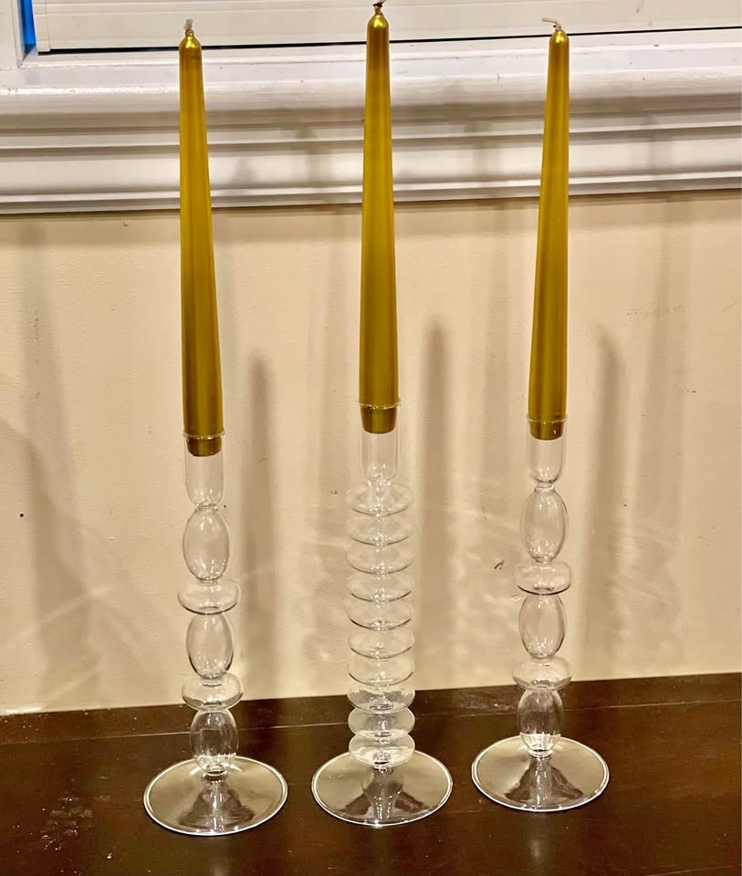 Candle holders SELENA CANDLE HOLDER each for $5