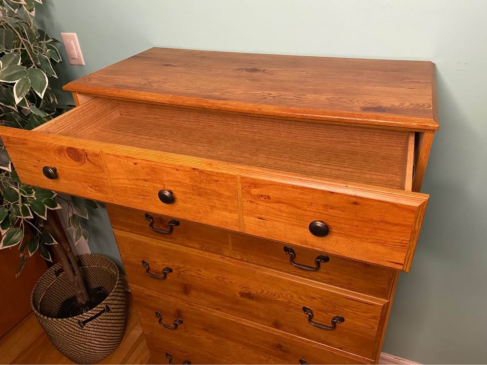 FREE DELIVERY: Large Tall Dresser $190 (HRM) - photo 5