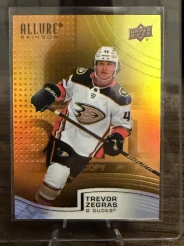 2021-22 Upper Deck Allure - Rookies Trevor Zegras R-41 Orange /