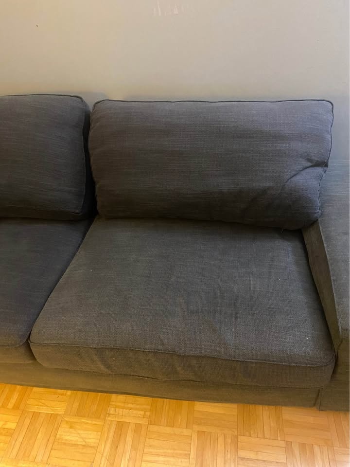 IKEA Grey Couch - photo 3