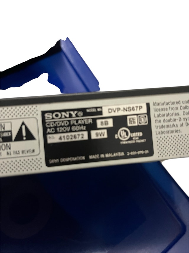 Sony DVP-NS67P - photo 4