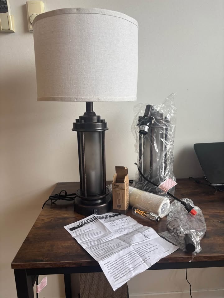 2 set table lamps - photo 5