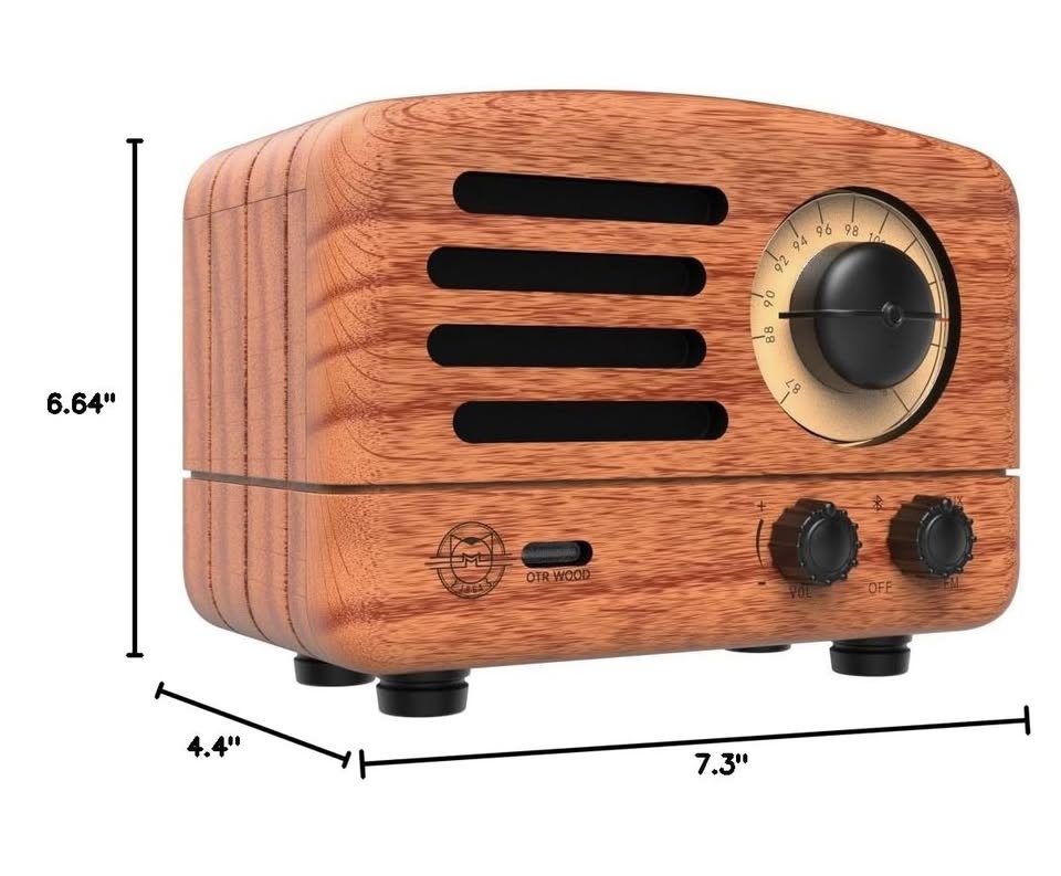 Muzen OTR Wood Bluetooth Speaker - New - photo 3