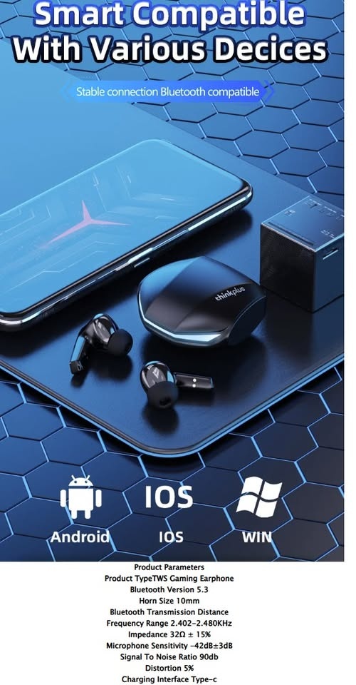 Lenovo Gaming Wireless Earphones - photo 2