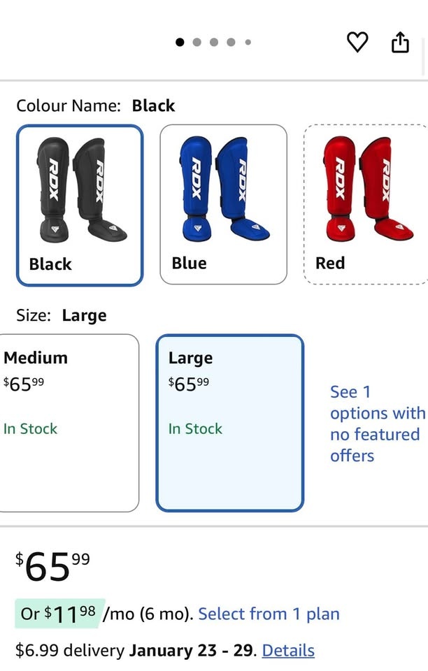 RDX Boxing/ Training gloves and Shin guards - photo 3