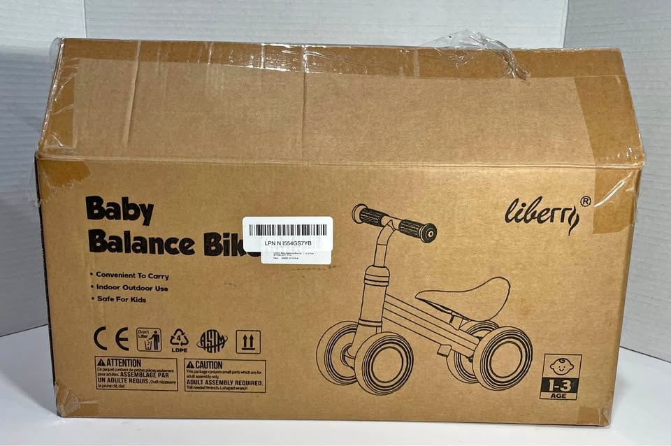 Vélo d’équilibre bébé – NEUF – 1 à 3 ans – intérieur/extérieur