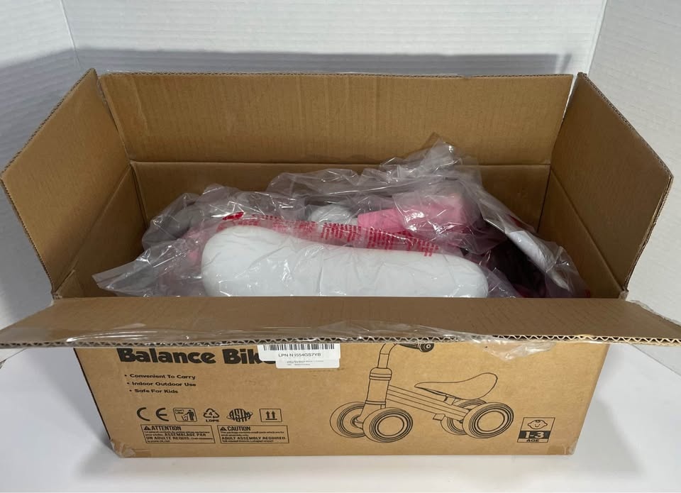 Vélo d’équilibre bébé – NEUF – 1 à 3 ans – intérieur/extérieur - photo 2