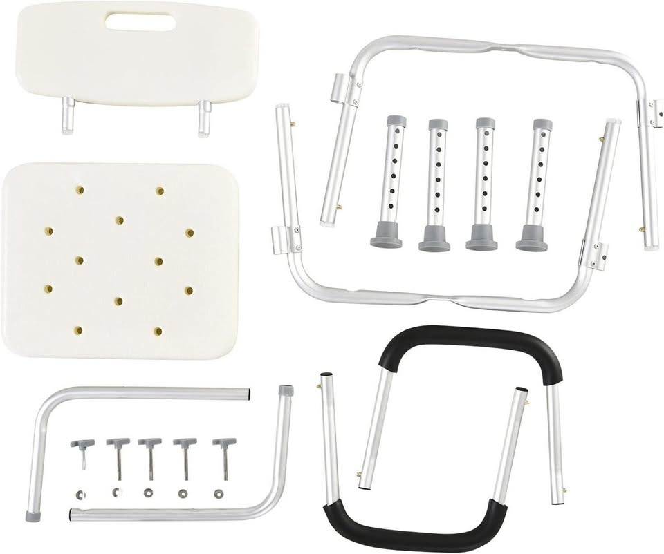 Adjustable Medical Shower Chair with Back (Seniors) 🥕 - photo 4