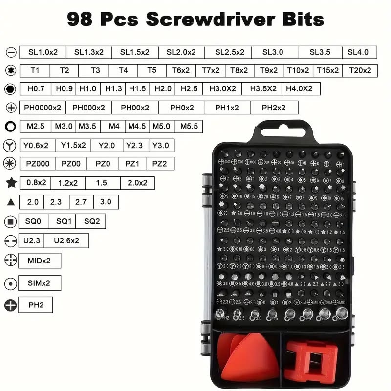 115-in-1 Precision Screwdriver Set 🥕 - photo 4