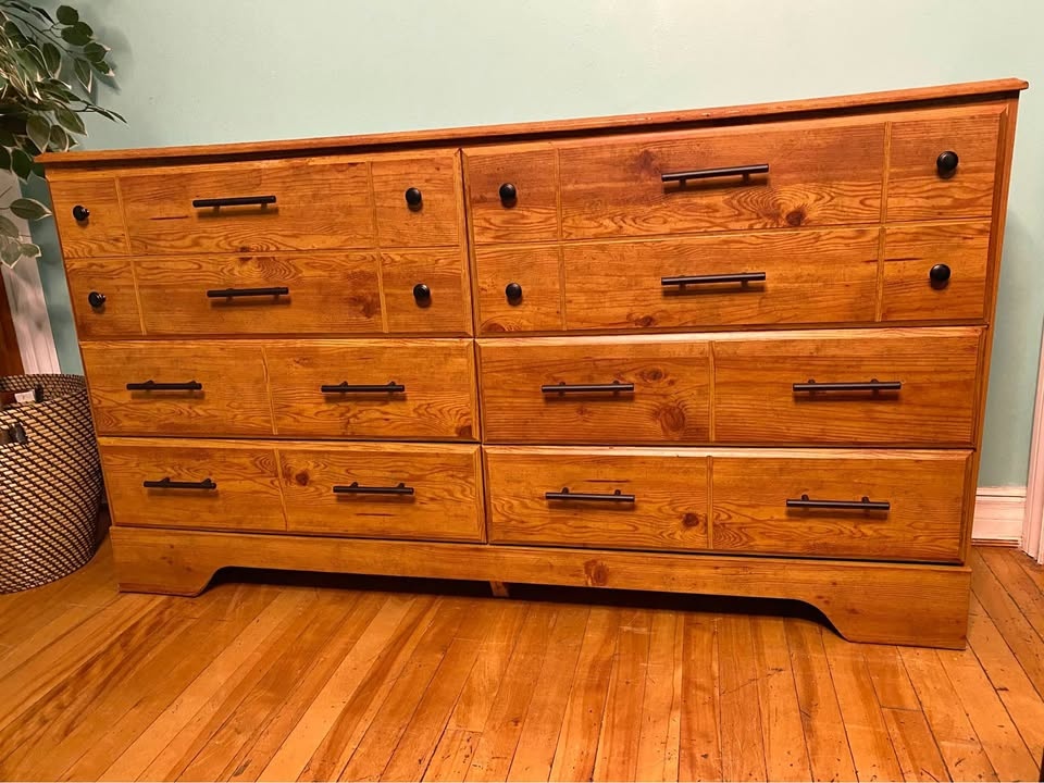 FREE DELIVERY: Long Modern Dresser $240 (HRM)