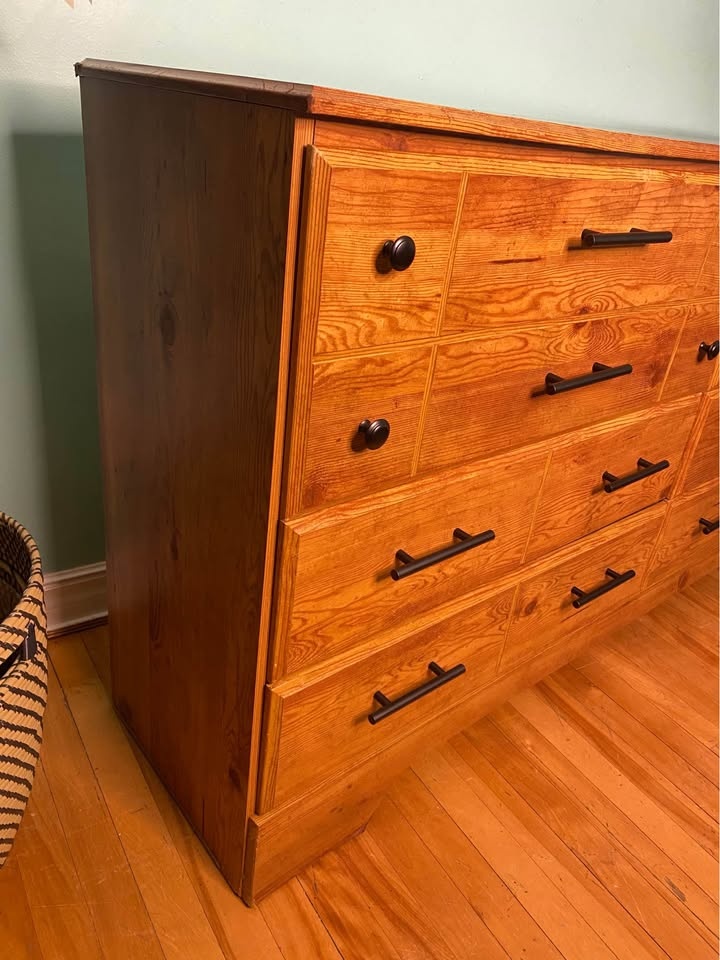 FREE DELIVERY: Long Modern Dresser $240 (HRM) - photo 3