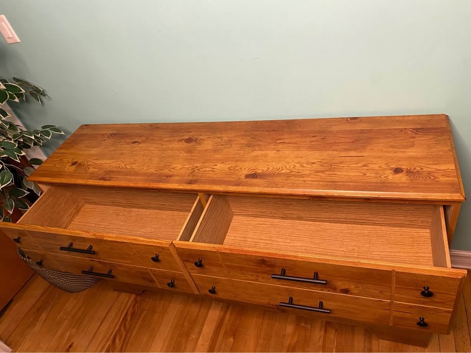 FREE DELIVERY: Long Modern Dresser $240 (HRM) - photo 5
