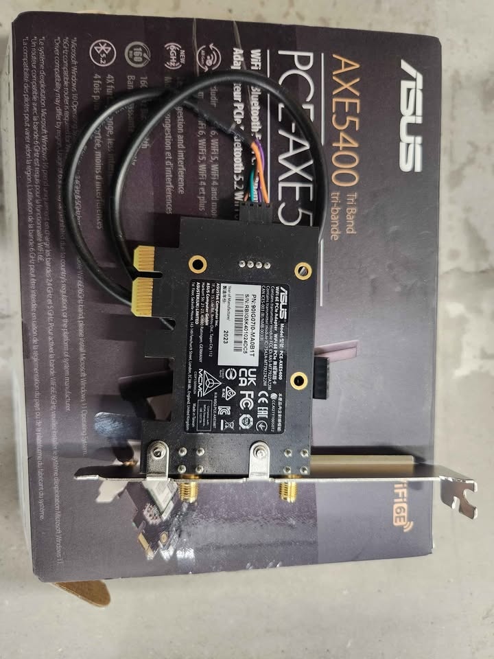 Asus pce-axe5400 wifi card - photo 2