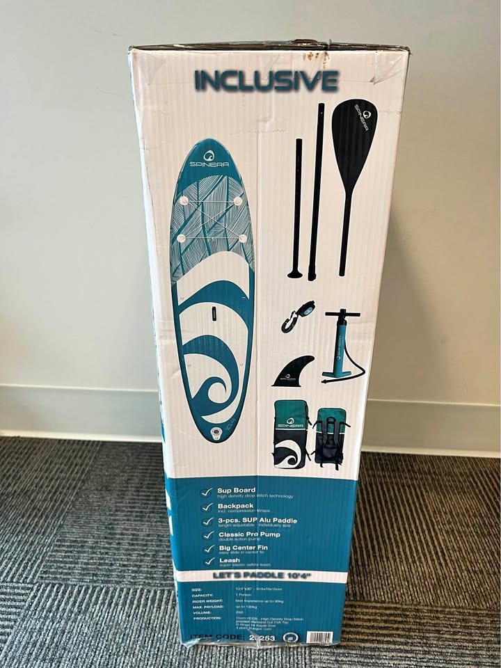 SUP 10’4 (new/ unopened box)