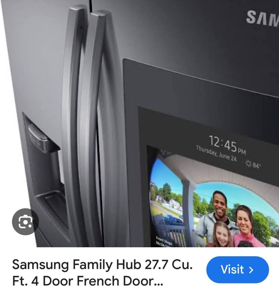 Samsung Family Hub Fridge Black Stainless - photo 5