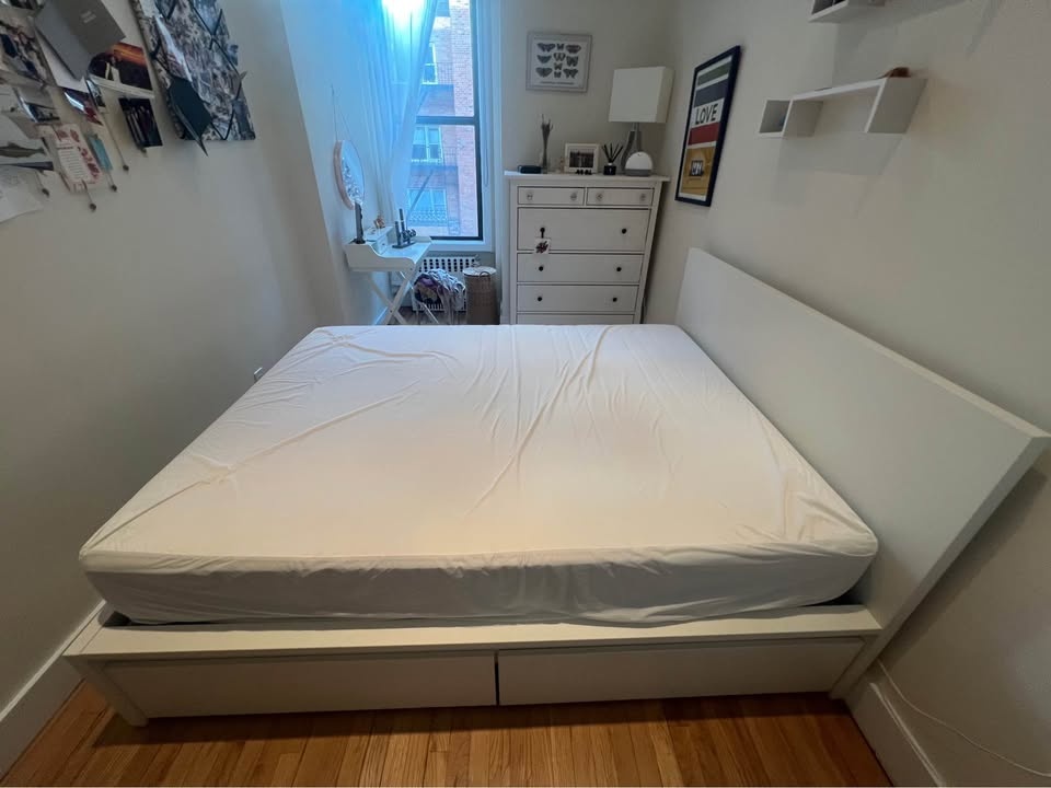 MALM (IKEA) Queen Bed + Storage - photo 2