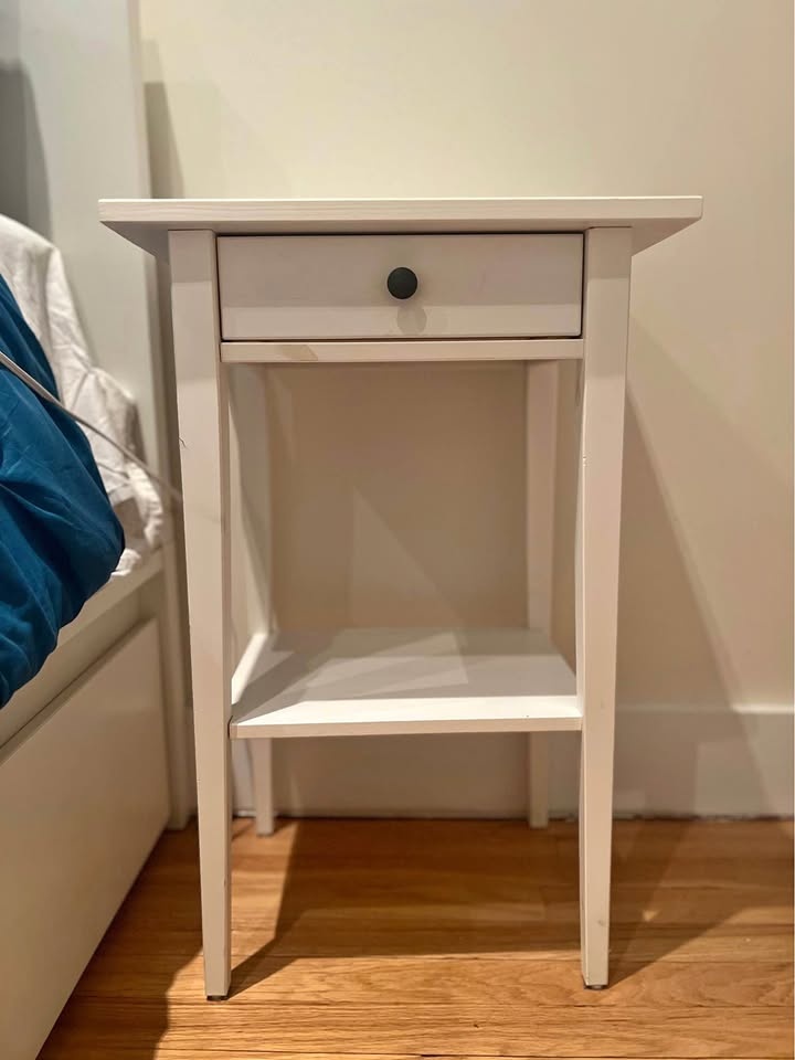 Nightstand White (HEMNES - IKEA)