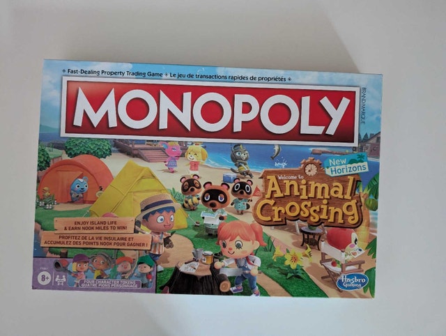 Animal Crossing Monopoly Board Game